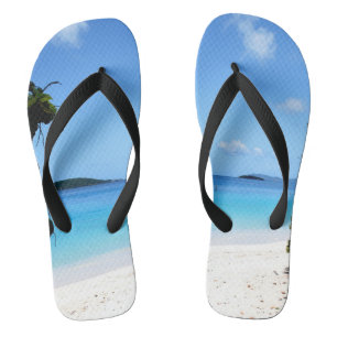 Tropical Getaway Flip Flops