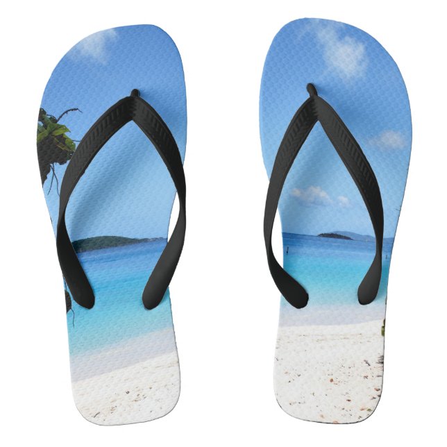 Tropical Getaway Flip Flops (Fußbett)