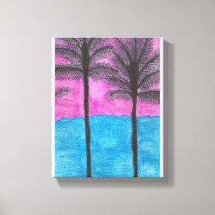 Tropical Getaway Leinwand Print