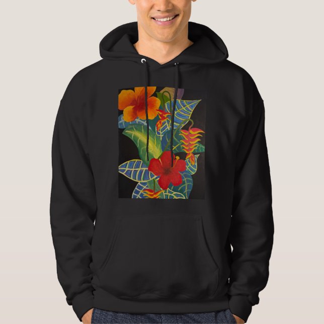 Tropical Ginger Blume Hoodie @3Typs1life (Vorderseite)