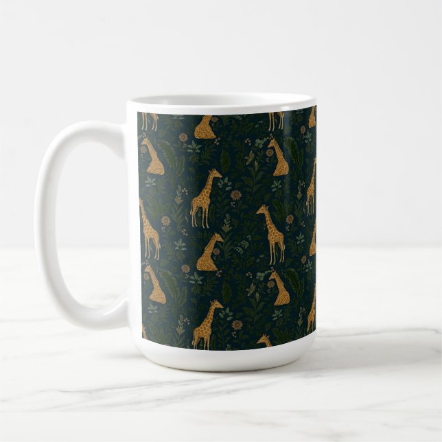 Tropical Giraffe Hangout Kaffeetasse (Links)