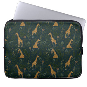 Tropical Giraffe Hangout Laptopschutzhülle