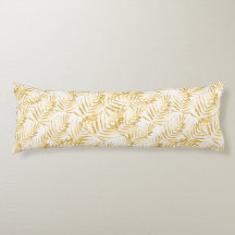Tropical Gold Palm Leaf