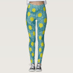 Tropical Green Palm Blätter Farbenfrohe Pickleball Leggings<br><div class="desc">Mit diesen lustigen Pickleball-Leggings mit gelben Pickleballs-Set vor einem Hintergrund grüner botanischer Palmen-Blätter können Sie Ihr Spiel auf eine Stufe heben. Ideal für alltägliches Rec-Spiel,  Turnierspiel oder einfach nur um die Stadt herum.</div>