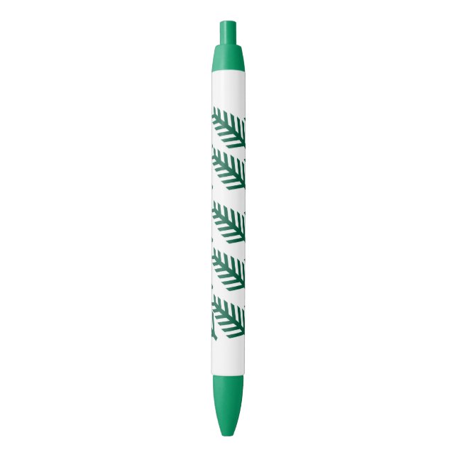 Tropical Green Palm Leaf Kugelschreiber (Vorderseite Vertikal)