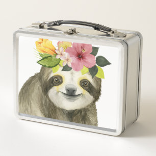 Tropical Halo Sweet Sloth Metall Brotdose
