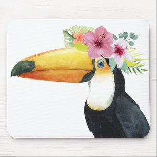 Tropical Halo - Toucan Mousepad