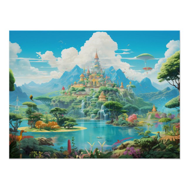 Tropical Haven Poster (Vorderseite)