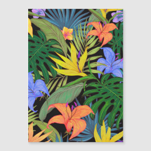 Tropical Hawaii Aloha Blume Graphic Magnetkarte