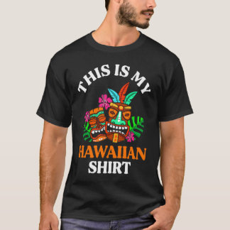 Tropical Hawaii Theme Party Boys Girls Das ist mei T-Shirt