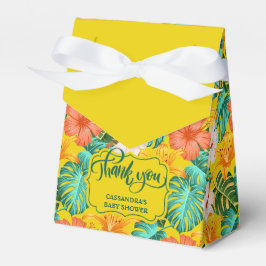 Tropical Hawaiian Aloha Baby Showbox Geschenkschachtel