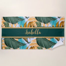 Tropical Hawaiian Beach Towel Strandtuch