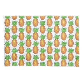 Tropical Hawaiian Island Ananas Beach Print Kissenbezug