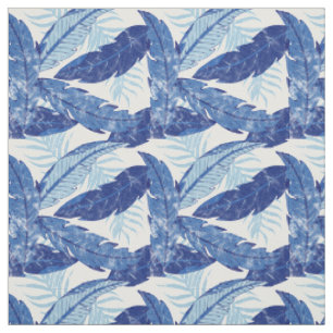 Tropical Hawaiian Palm Blätter Muster Stoff