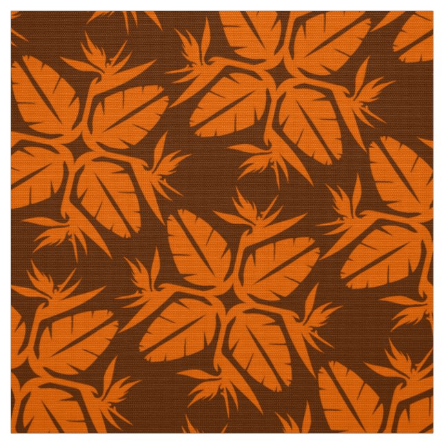 Tropical Hawaiian Quilt Pattern Bird of Paradise   Stoff (Muster)