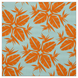 Tropical Hawaiian Quilt Pattern Bird of Paradise  Stoff