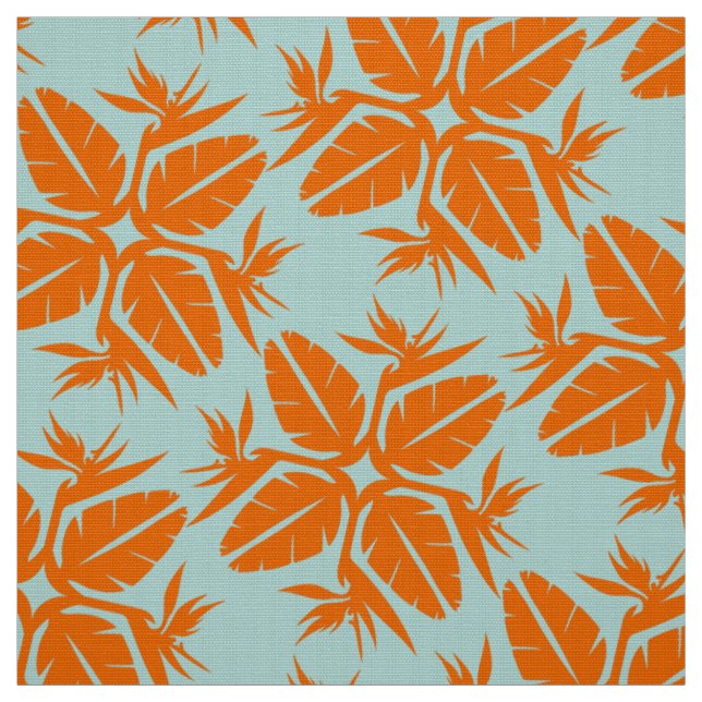 Tropical Hawaiian Quilt Pattern Bird of Paradise  Stoff (Muster)
