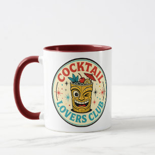 Tropical Island Bar Retro-Design Tasse
