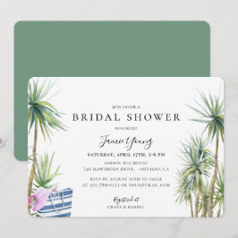 Tropical Island Beach Brautparty Einladung