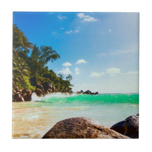 Tropical Island Beach Fliese