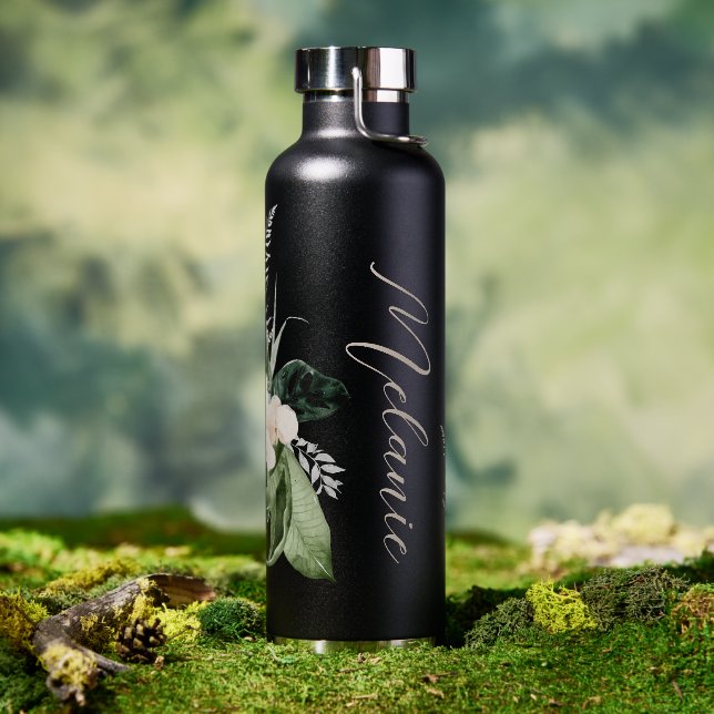 Tropical Island Greenery Floral Trinkflasche (Außenbereich)