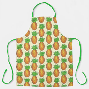 Tropical Island Hawaiian Ananas Obstdrucken Schürze