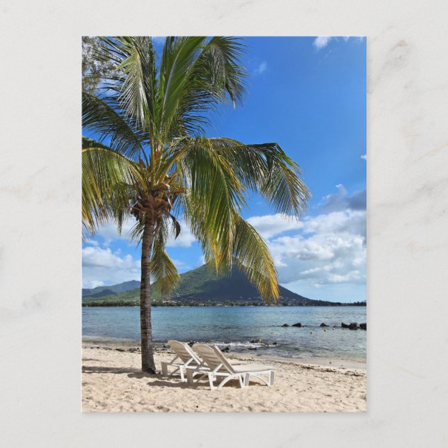 Tropical Island Lifestyle Postkarte (Vorderseite)