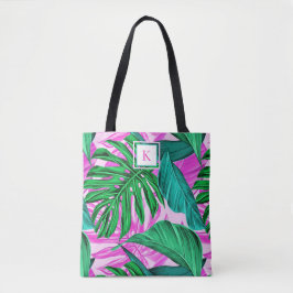 Tropical Island Vibes Monogram Tasche
