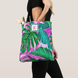 Tropical Island Vibes Monogram Tasche