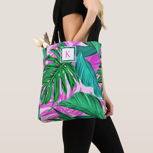 Tropical Island Vibes Monogram Tasche (Von Nahem)