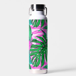 Tropical Island Vibes Monogram Trinkflasche