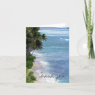 Tropical Island Vielen Dank Dankeskarte