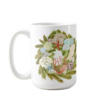 Tropical Island Weihnachtsfest-Tasse