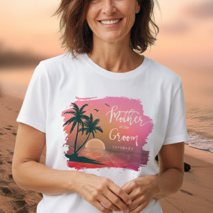 Tropical Isle Mutter des Bräutigams Pink ID581 T-Shirt