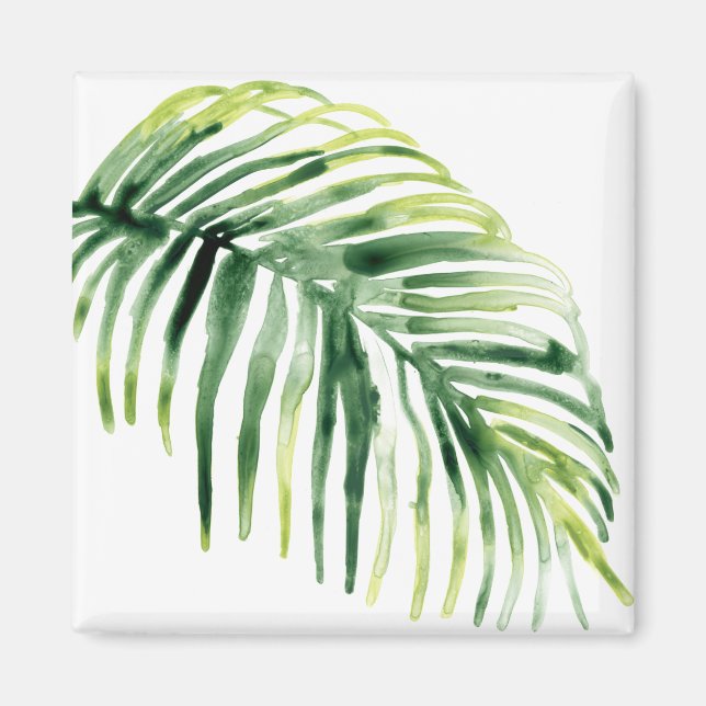 Tropical Jewel Leaf Magnet (Vorne)