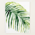 Tropical Jewel Leaf Planer<br><div class="desc">Tropisches Jewel V bis Juni Erica Vess. Dieses tropische Blatt wurde in verschiedenen Grüntönen in Aquarelltönen erschaffen. | 164741D</div>