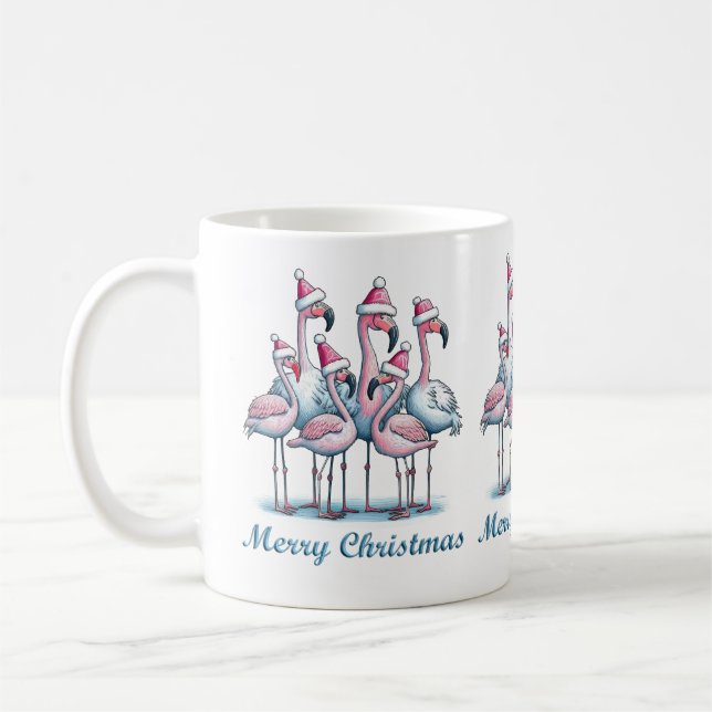 Tropical Joyeux Noël Mug (Gauche)