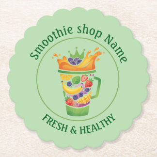 Tropical Juice Blend & Smoothie Juice shop Untersetzer