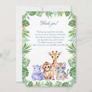 Tropical Jungle Baby animal Danke