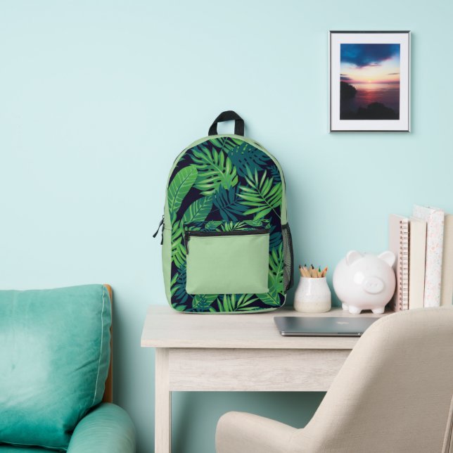 Tropical Jungle Backpack  Bedruckter Rucksack (InSitu)
