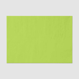 Tropical Kelp Bright Limon Citron Neon Green Solid Seidenpapier