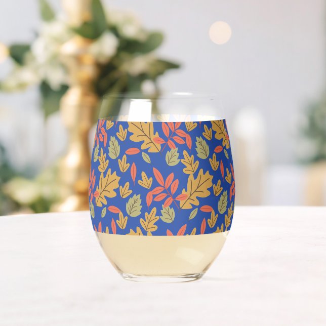 tropical leaves weinglas ohne stiel (Insitu (Hochzeit))