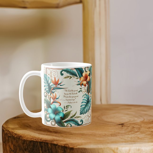 Tropical Light Morning Blessing Mug (Créateur téléchargé)