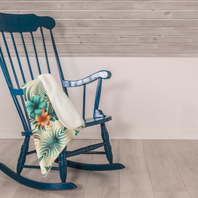 Tropical Light Sherpa Blanket Sherpadecke (Von Creator hochgeladen)