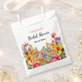 Tropical Luau Hawaiian Brautparty Geschenktütchen