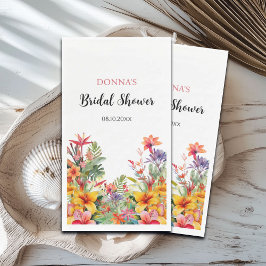 Tropical Luau Hawaiian Brautparty Serviette