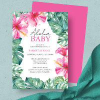 Tropical Luau Theme Baby Shower