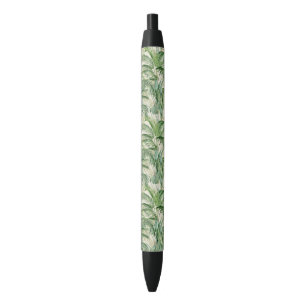 Tropical Lush Foliage Palm Blätter Muster Kugelschreiber