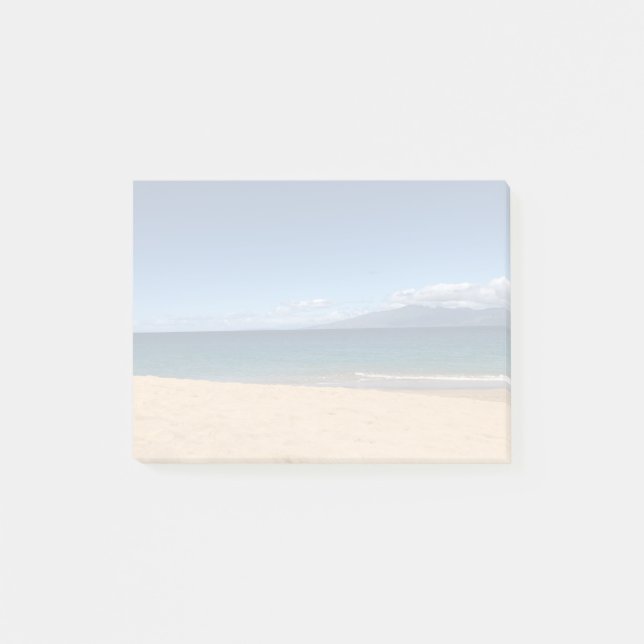 Tropical Maui Beach Post-It-Notes Post-it Klebezettel (Vorderseite)
