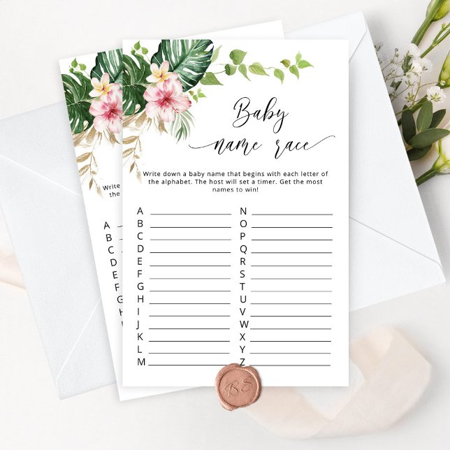 Tropical monstera Baby name Rennen (Von Creator hochgeladen)